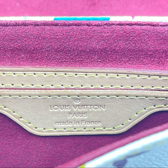 Louis Vuitton Multicolor Marilyn White bag Authentic - Picture 10 of 12